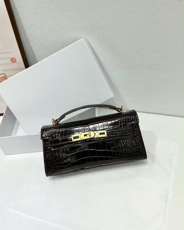 JW Pei Stock Croc Skin Bag